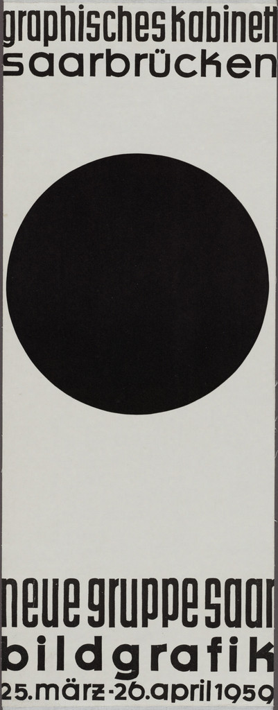 Graphisches Kabinet Saarbrücken, Neue Gruppe Saar Bildgraphik