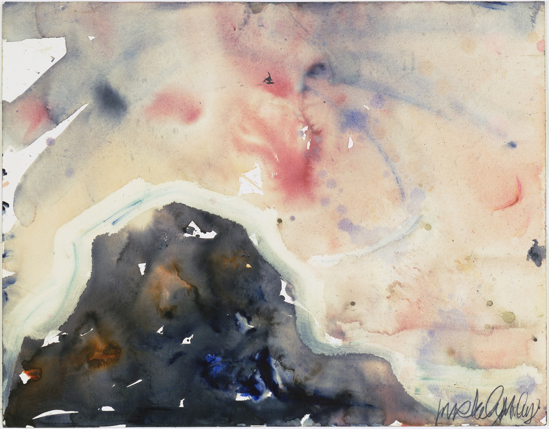 Malcolm Morley. Landscape. 1983