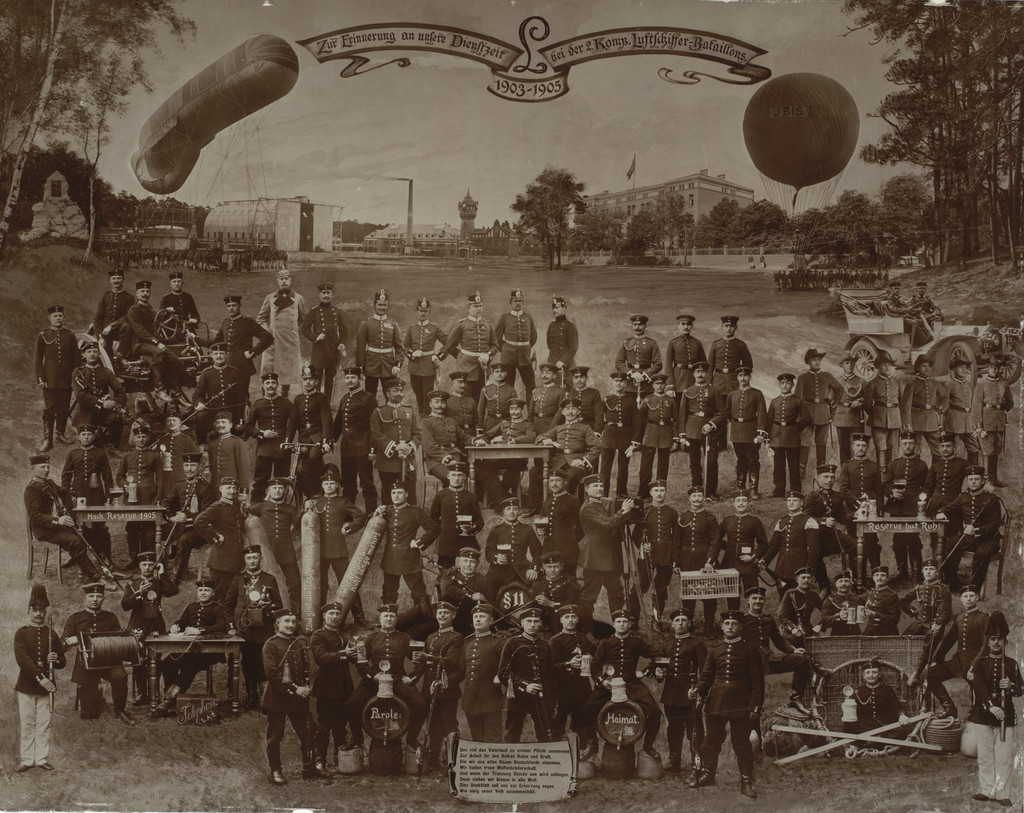 Souvenir of Service in the Second Municipal Balloon Battalion