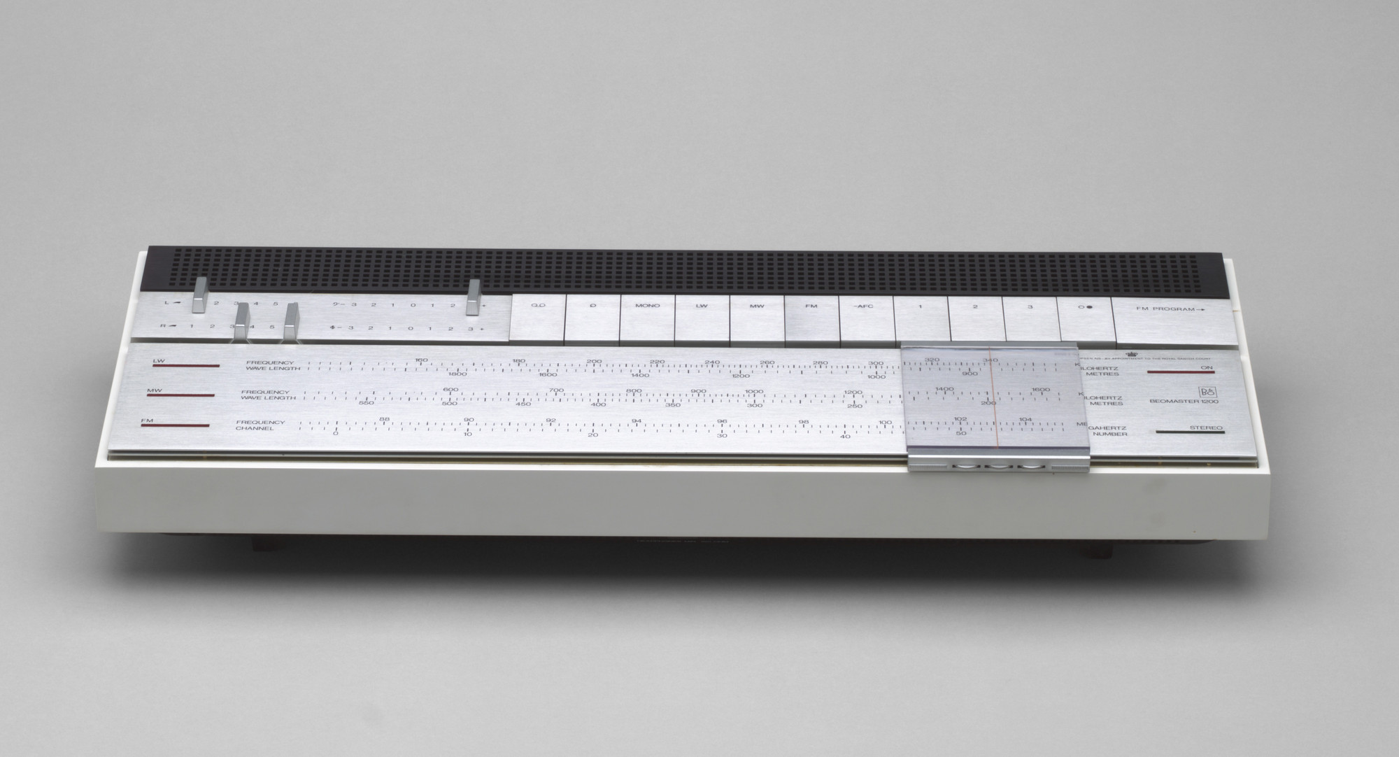 Jacob Jensen. Beomaster 1200 FM Tuner/Amplifier. 1969 | MoMA