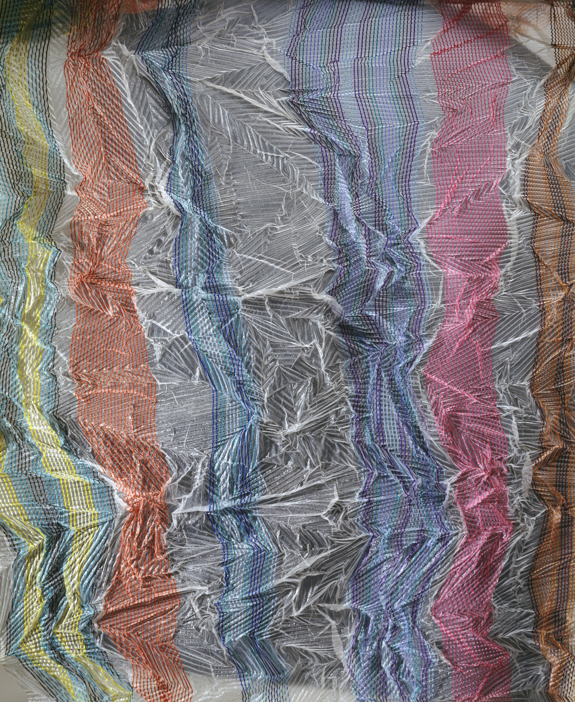 Junichi Arai. Crinkled Sheer Fabric. c. 1995