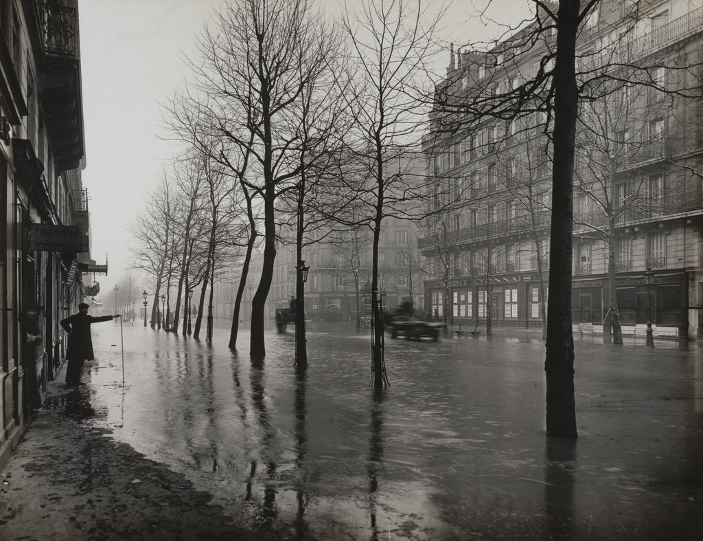 Flood of the Seine, Avenue Ledru-Rollin, Paris