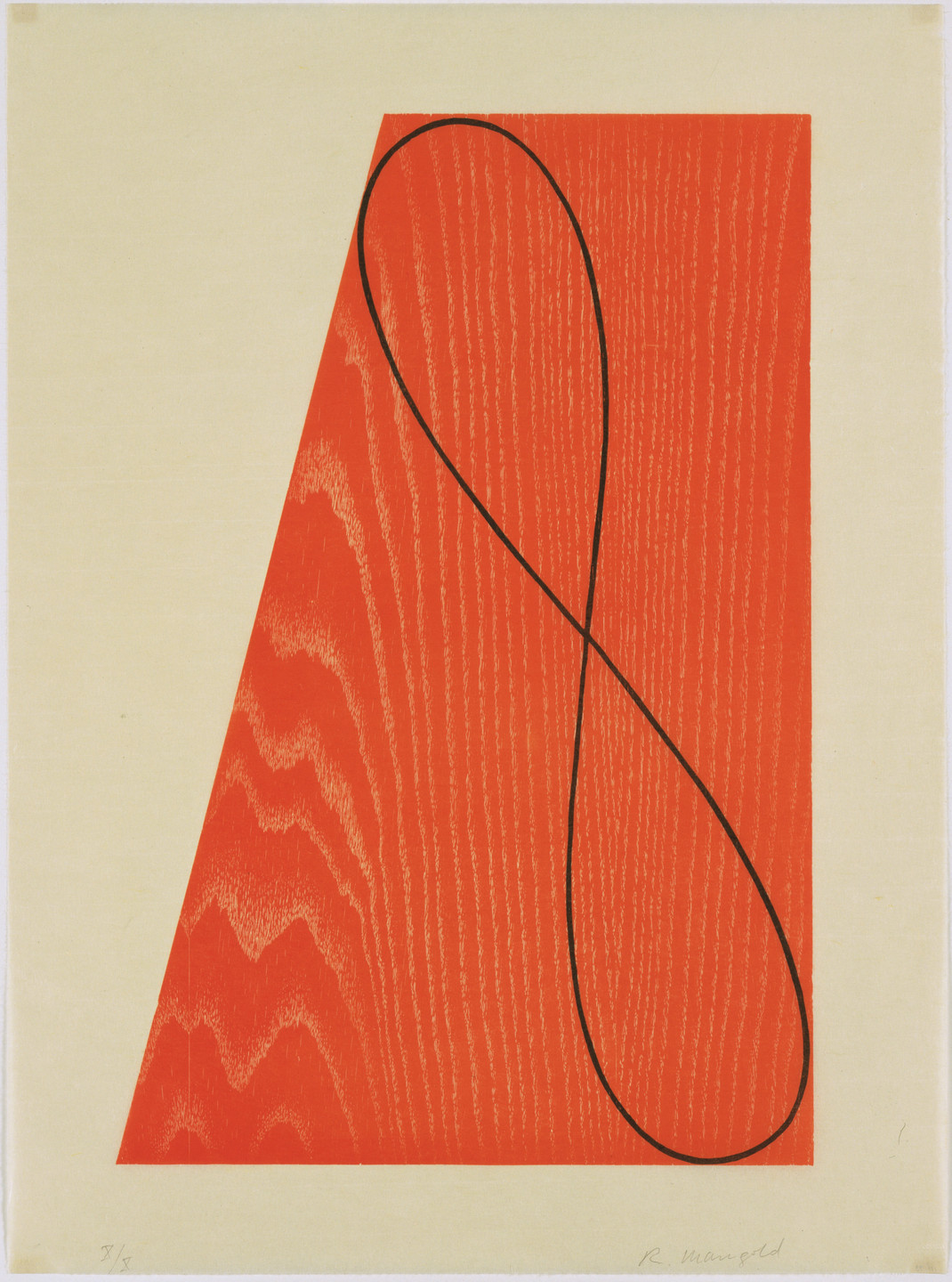 Robert Mangold. Untitled from the Skowhegan Suite 1992. (1991)