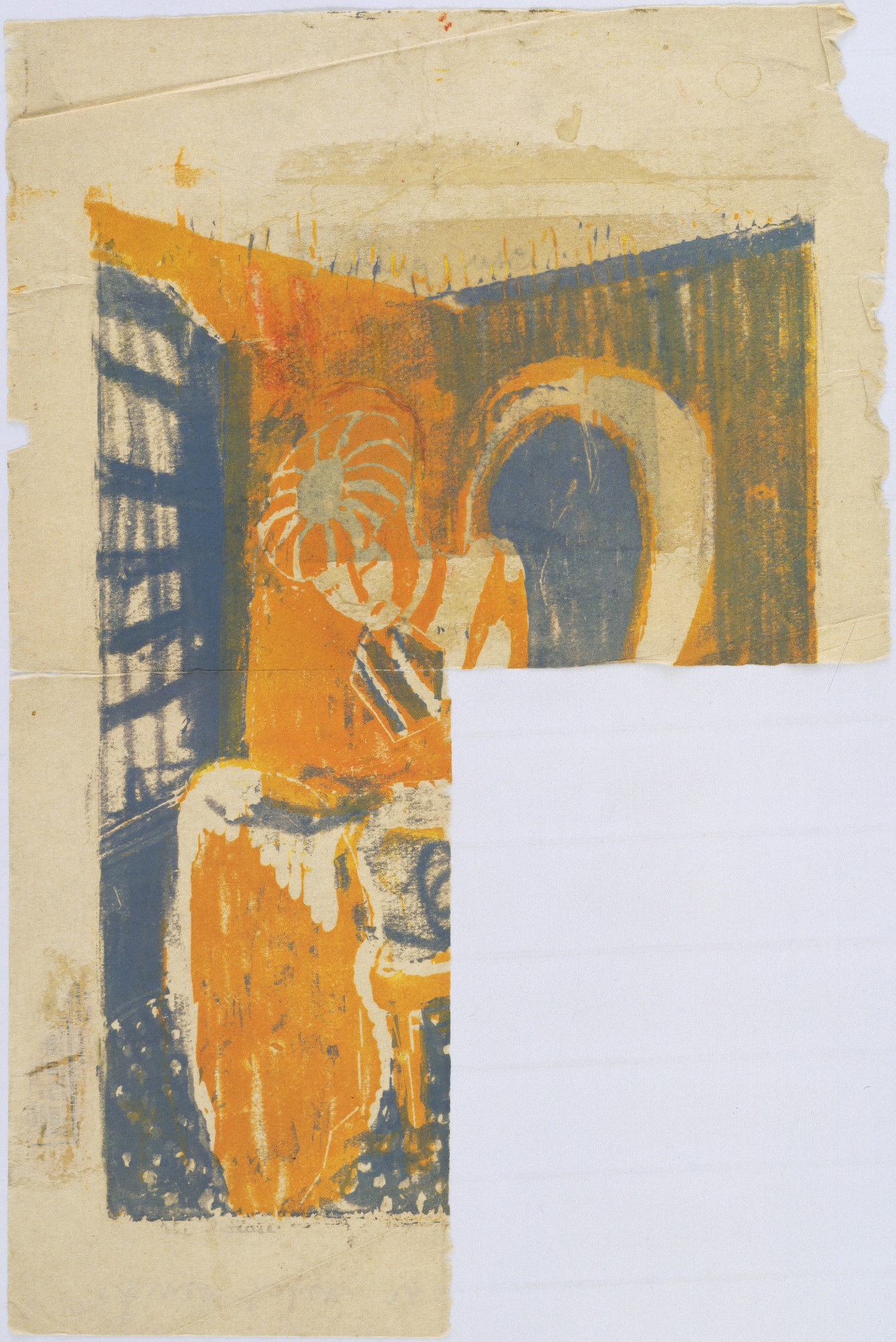 Louise Bourgeois. The Liseuse, state II of II