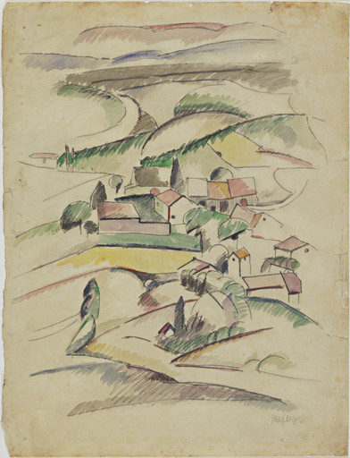 Houses in a Valley