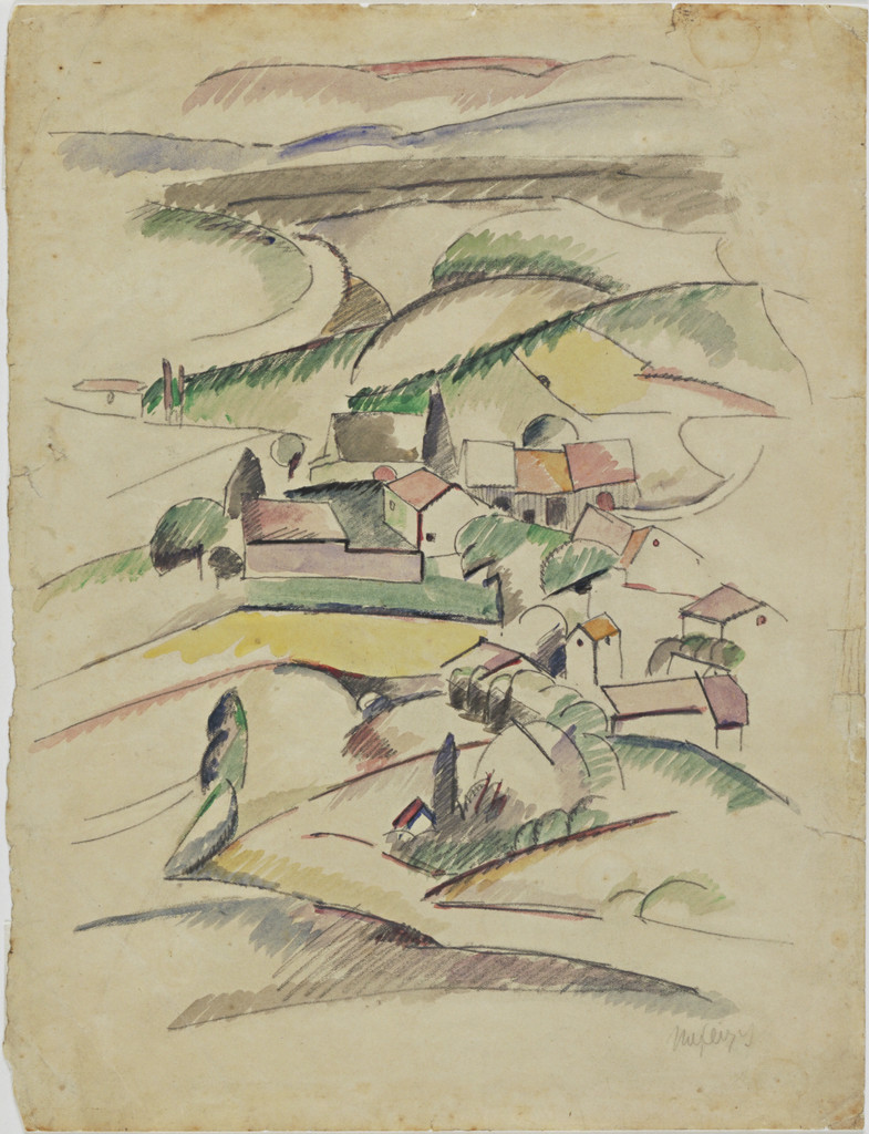 Houses in a Valley