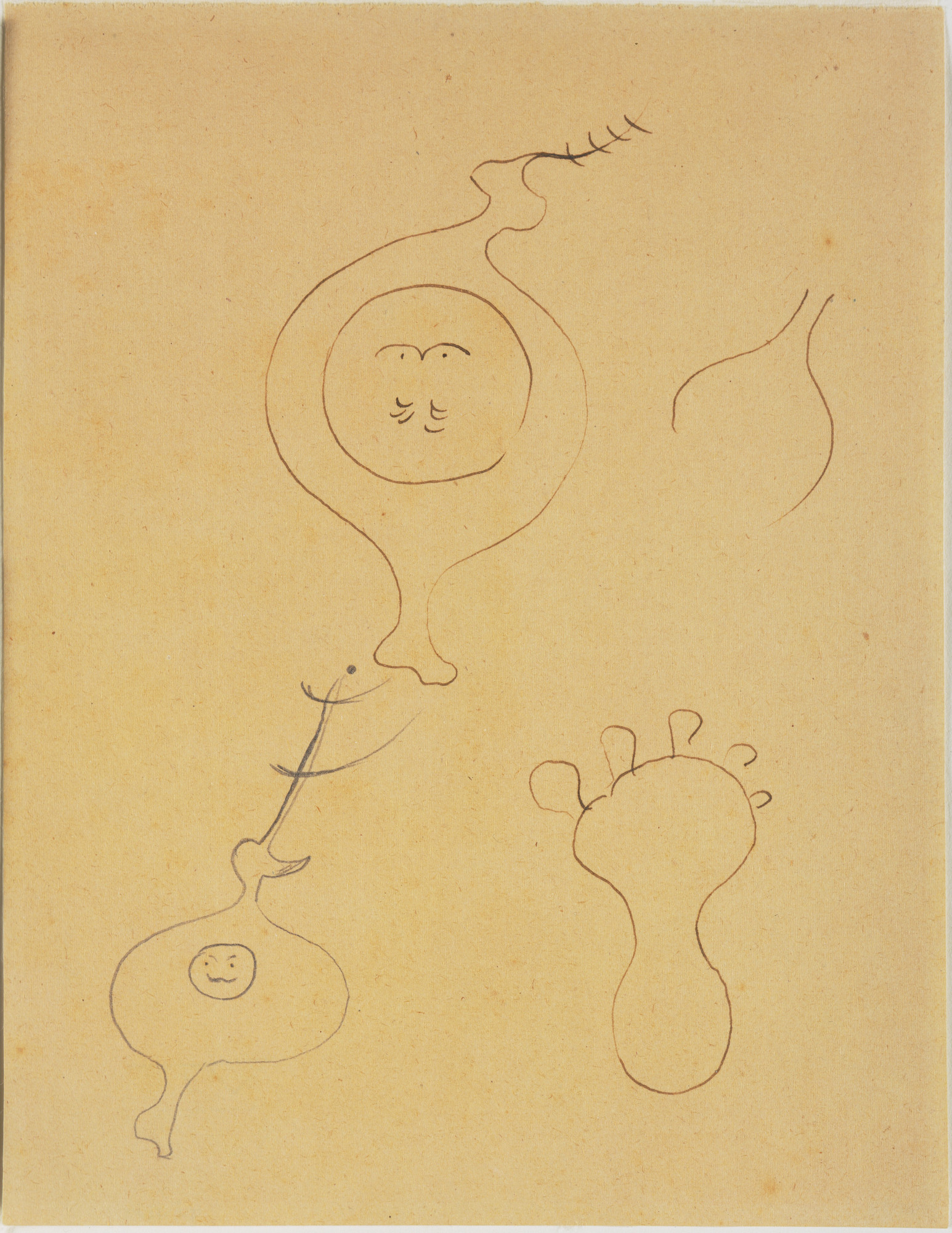 Joan Miró. Study for Dutch Interior (I)
