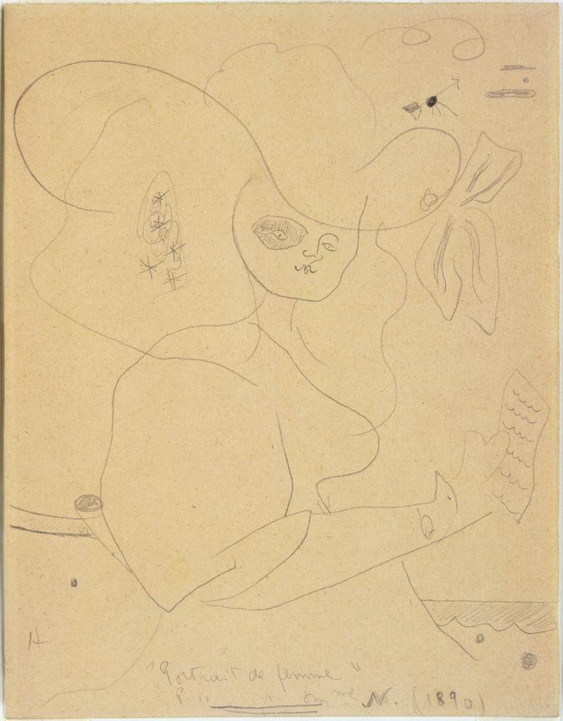 Study for Portrait of Mistress Mills in 1750