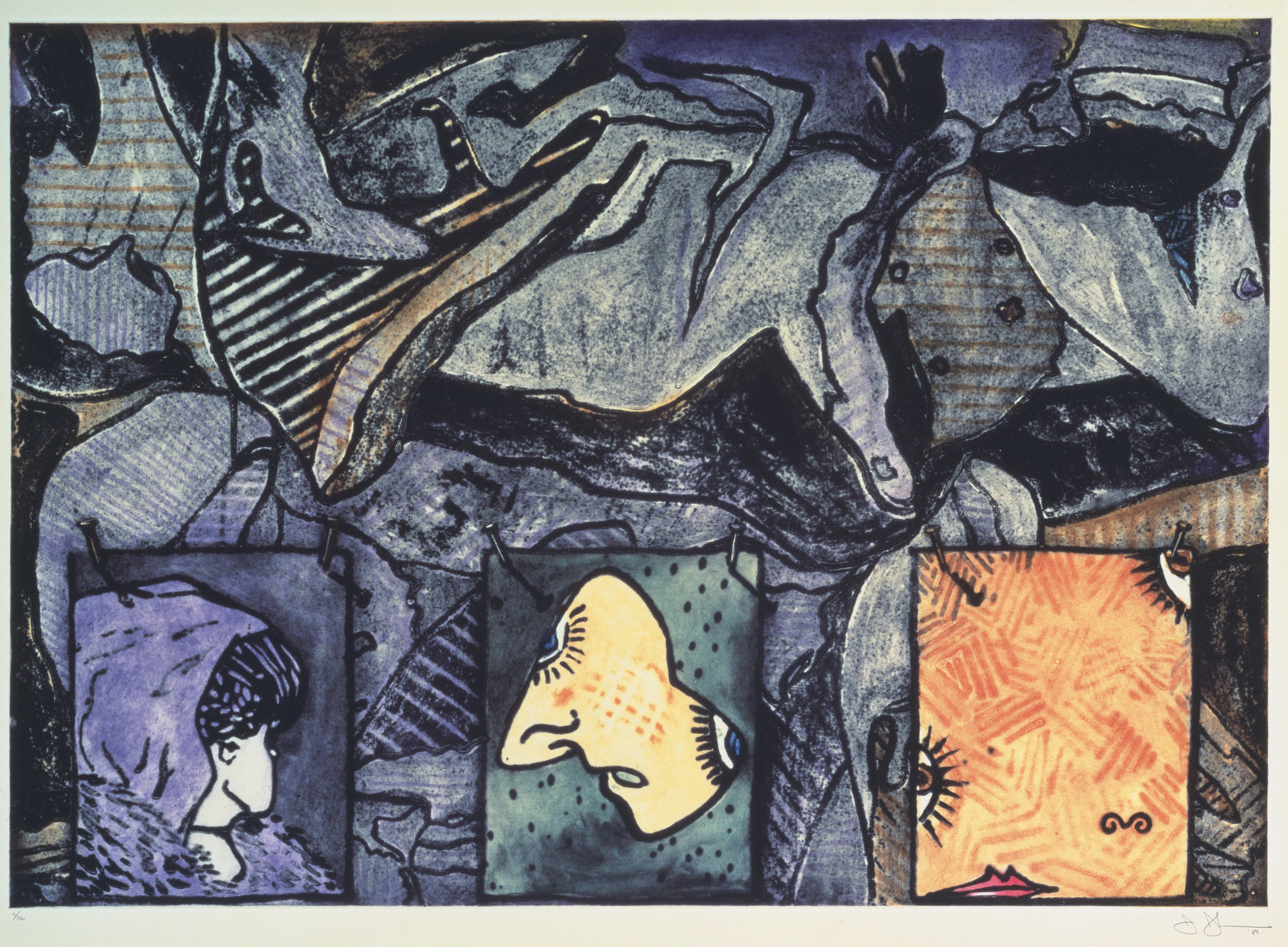 Jasper Johns. Untitled. 1988