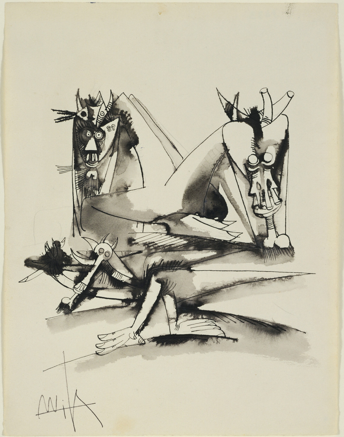 Wifredo Lam. Untitled. 1946