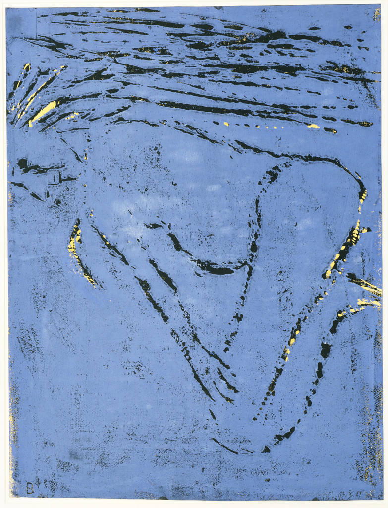 Woman on the Beach (Frau am Strand), Georg Baselitz, 1981