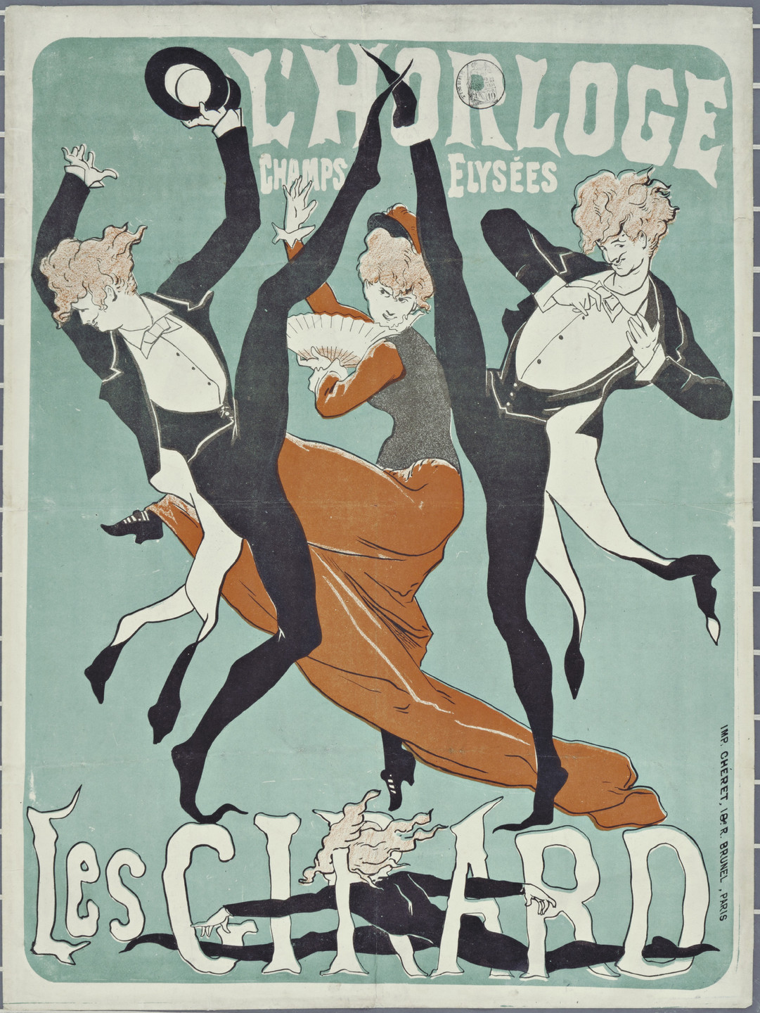 Jules Chéret. Les Girard. 1879 | MoMA