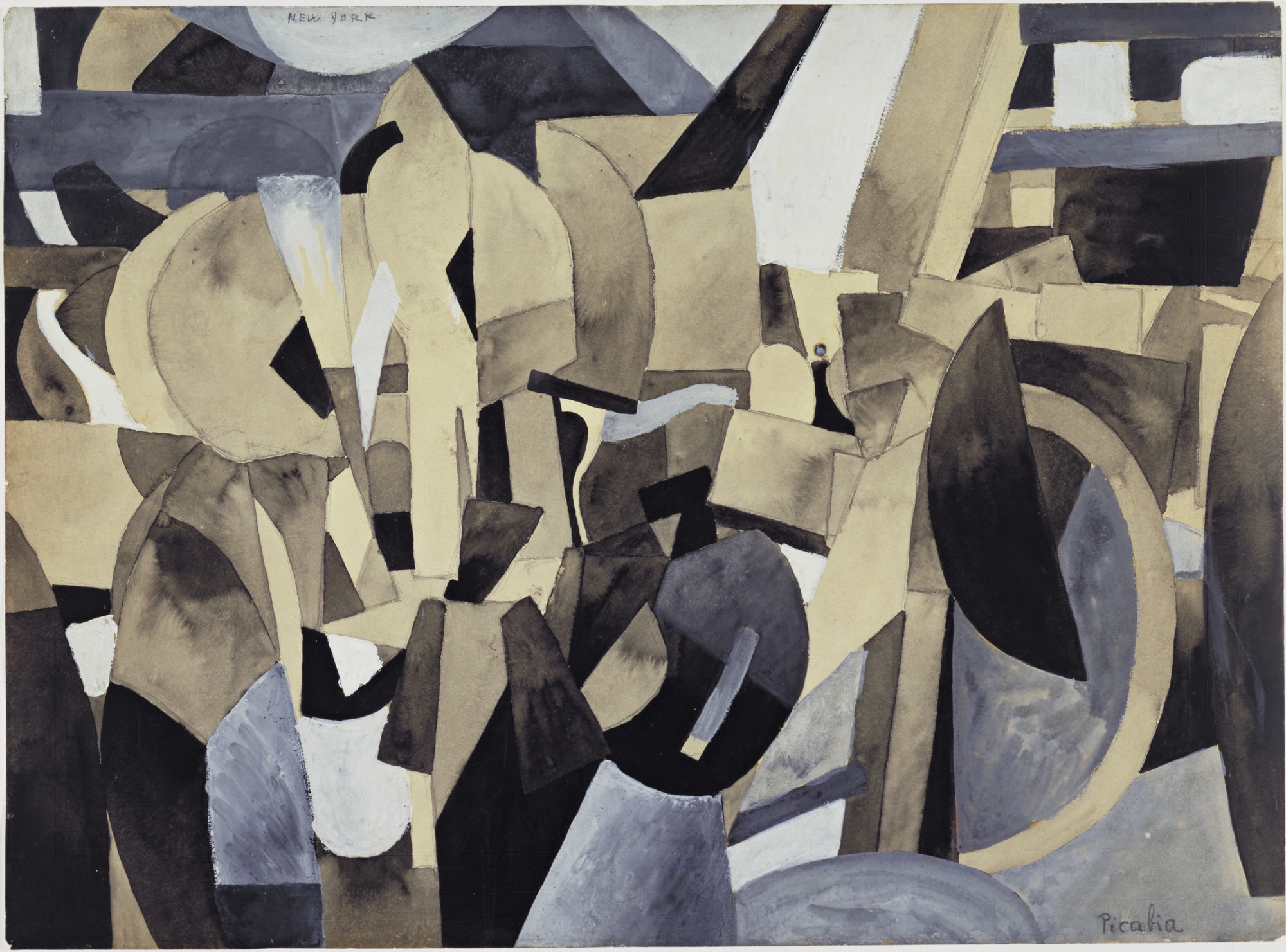 Francis Picabia. New York. 1913 | MoMA