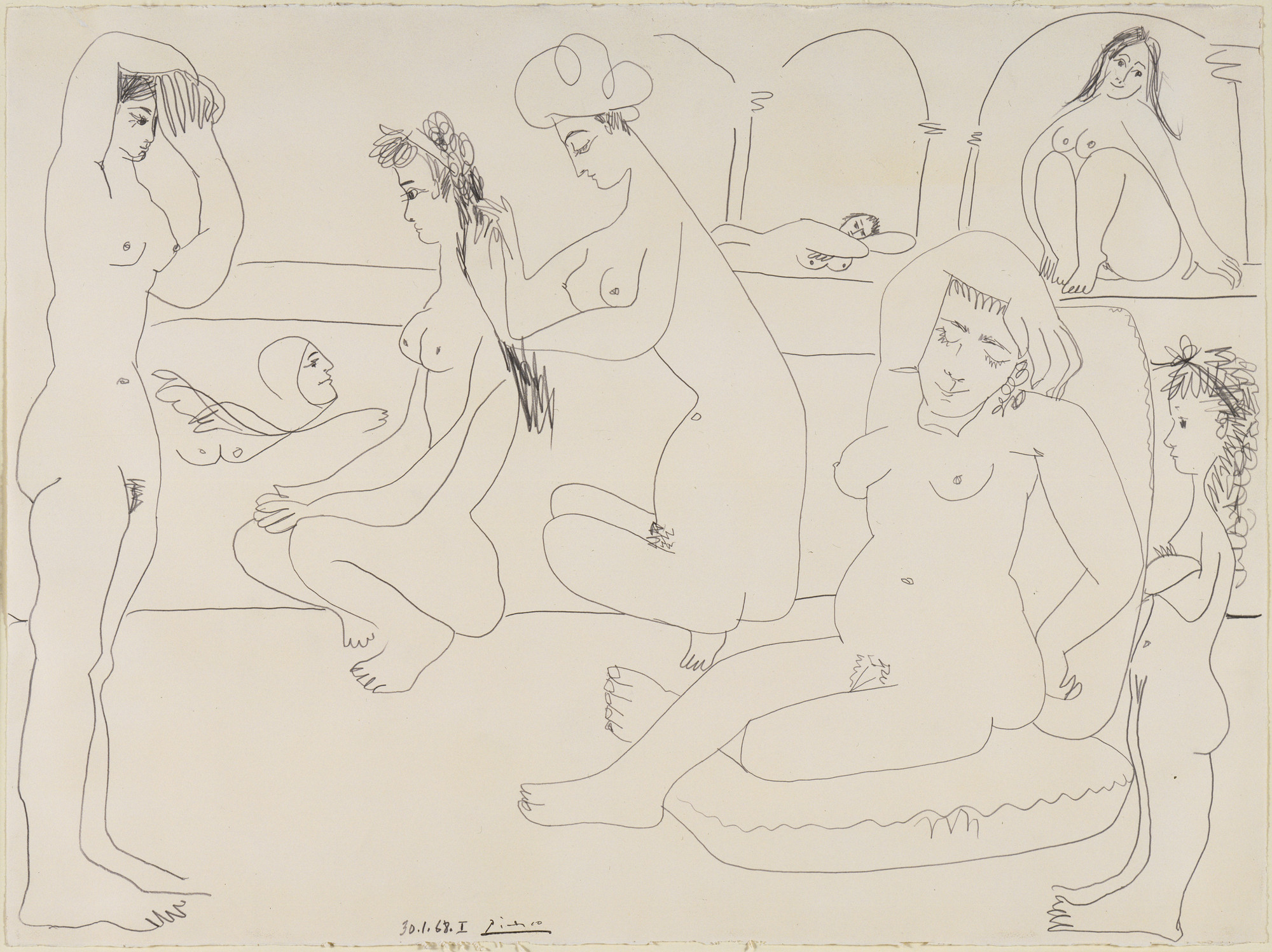 Pablo Picasso. The Pool