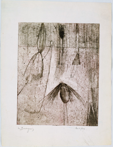 Louise Bourgeois. Les Trois Fées. 1948