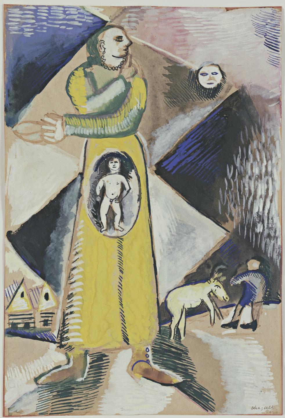 Marc Chagall. Maternity. 1912