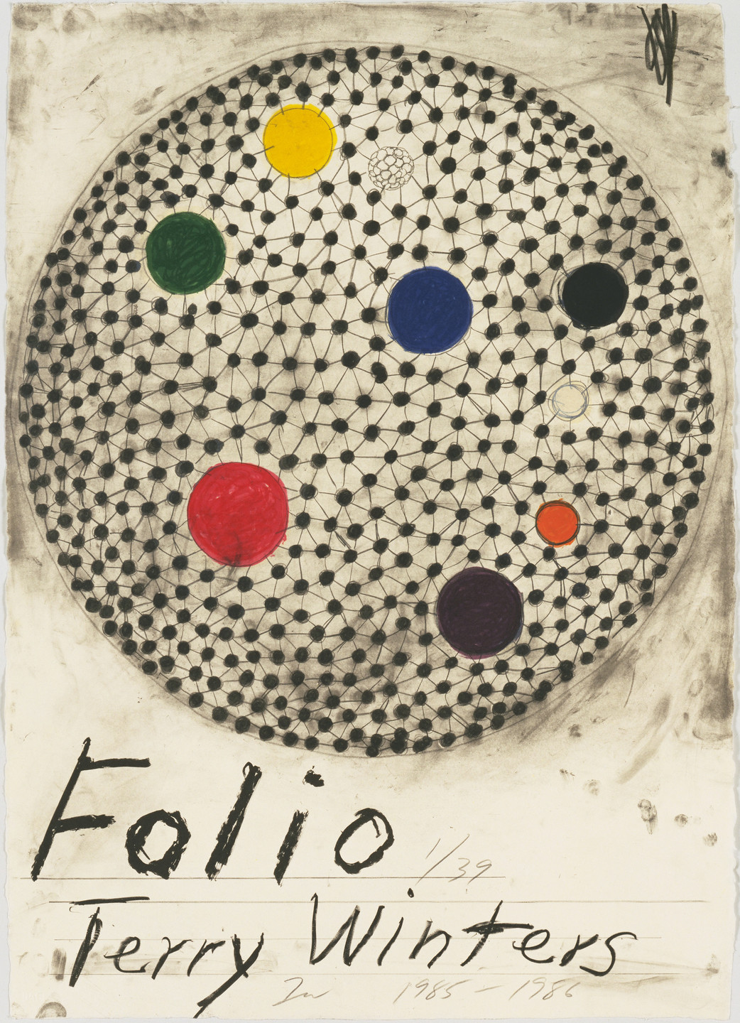 Terry Winters. Folio. 1985-1986