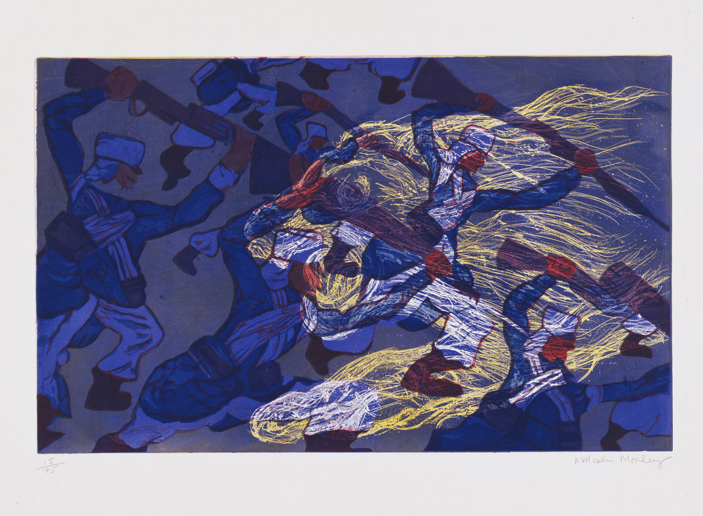 French Legionnaires Being Eaten By a Lion