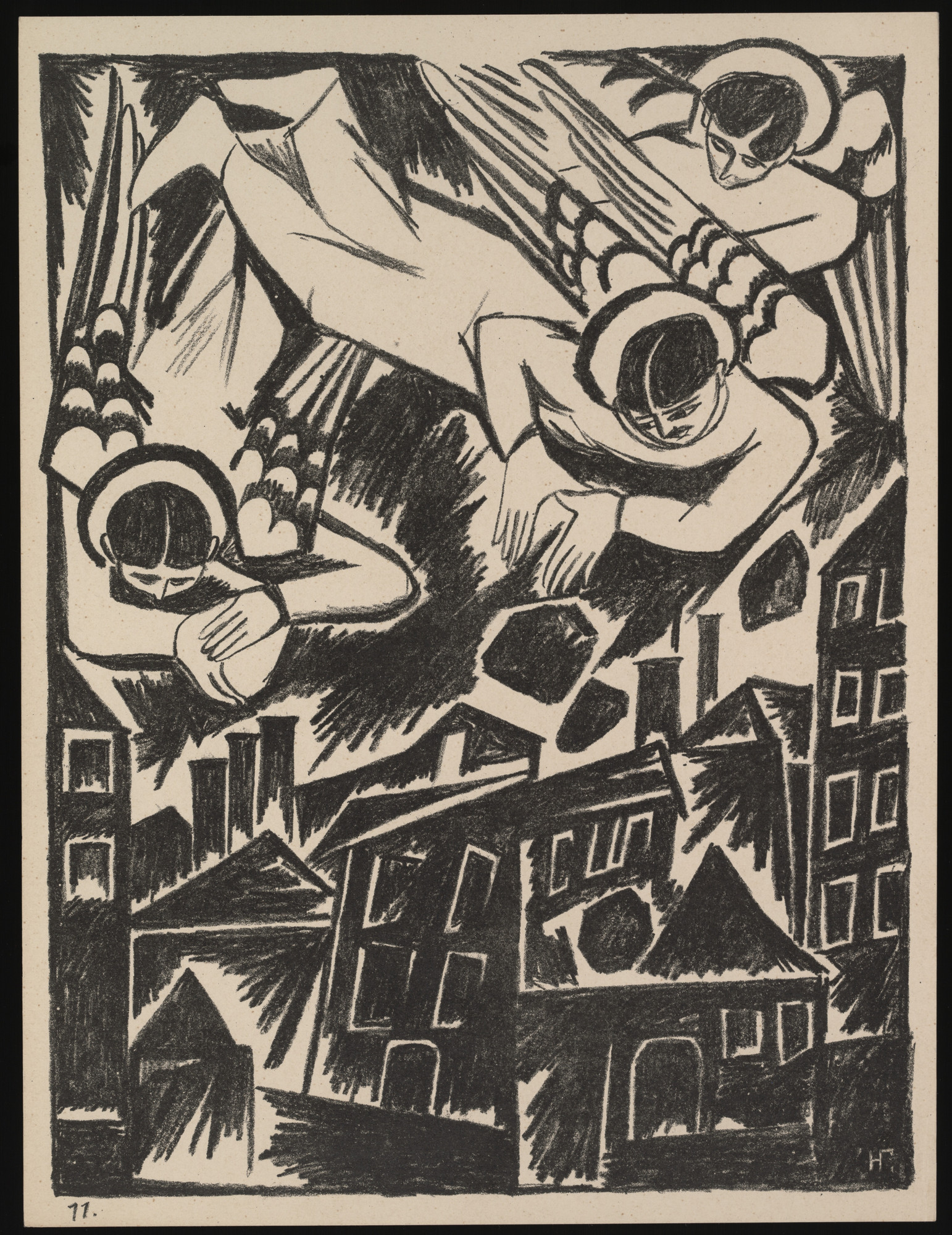 Natalia Goncharova. Grad obrechennyi ( The Doomed City ) from