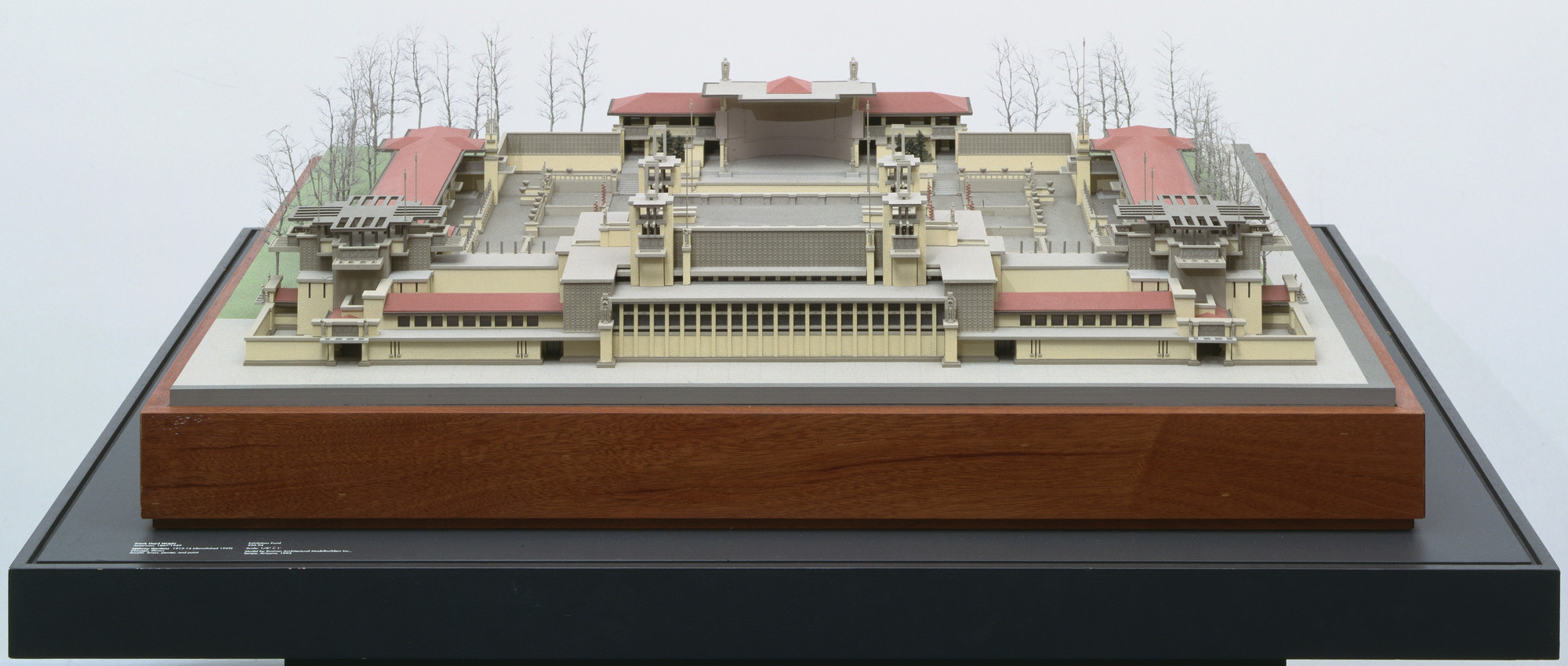 Frank Lloyd Wright. Midway Gardens, Chicago, IL (Scale model, 1/8" = 1')