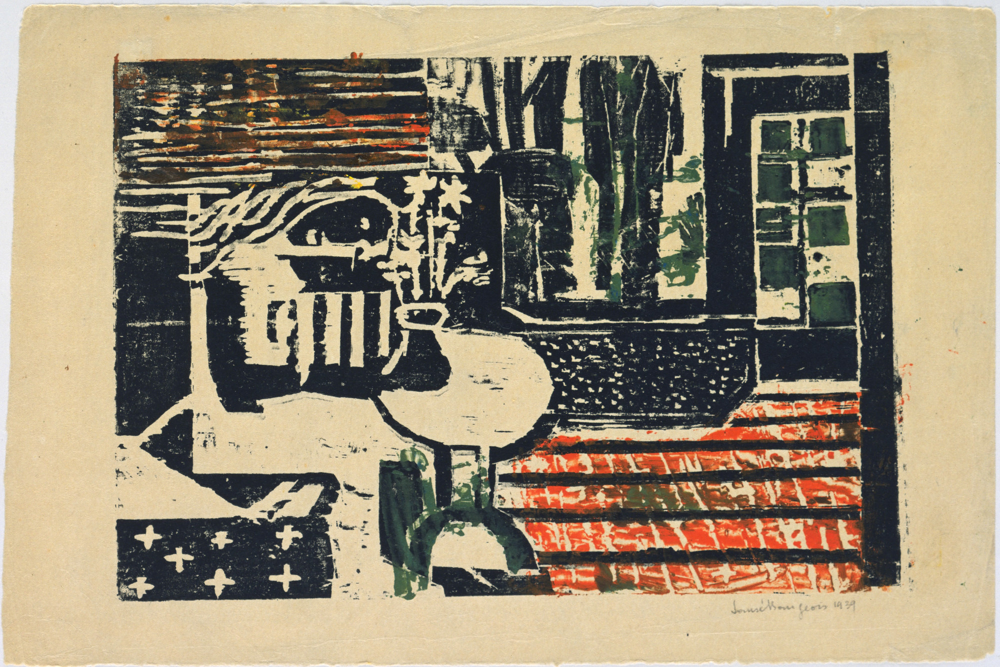 Louise Bourgeois. Dream, version 1 of 2, state III of X