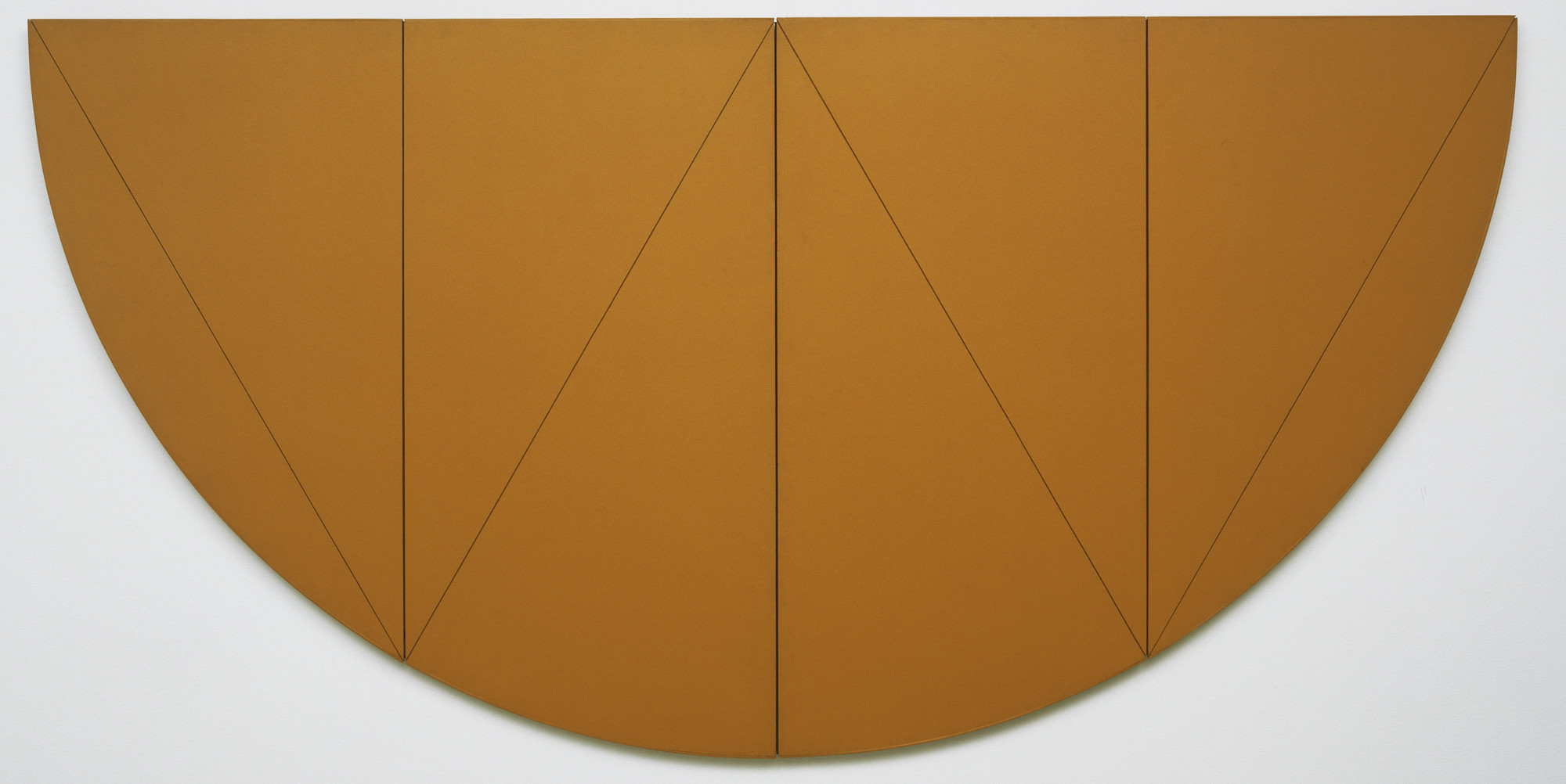 Robert Mangold. 1/2 W Series. 1968