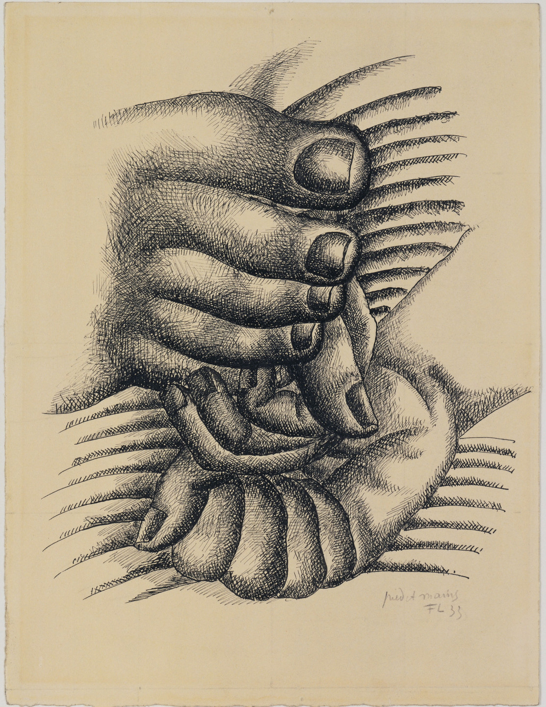 Fernand Léger. Foot and Hands. 1933