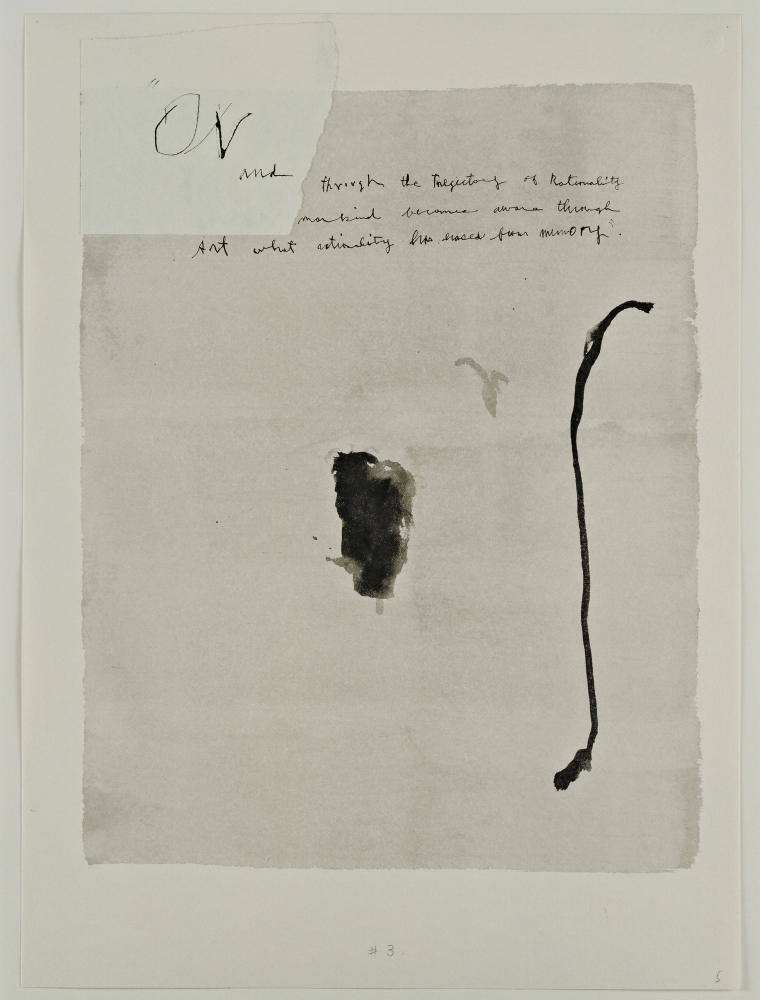 Jake Berthot. For Adorno #5
