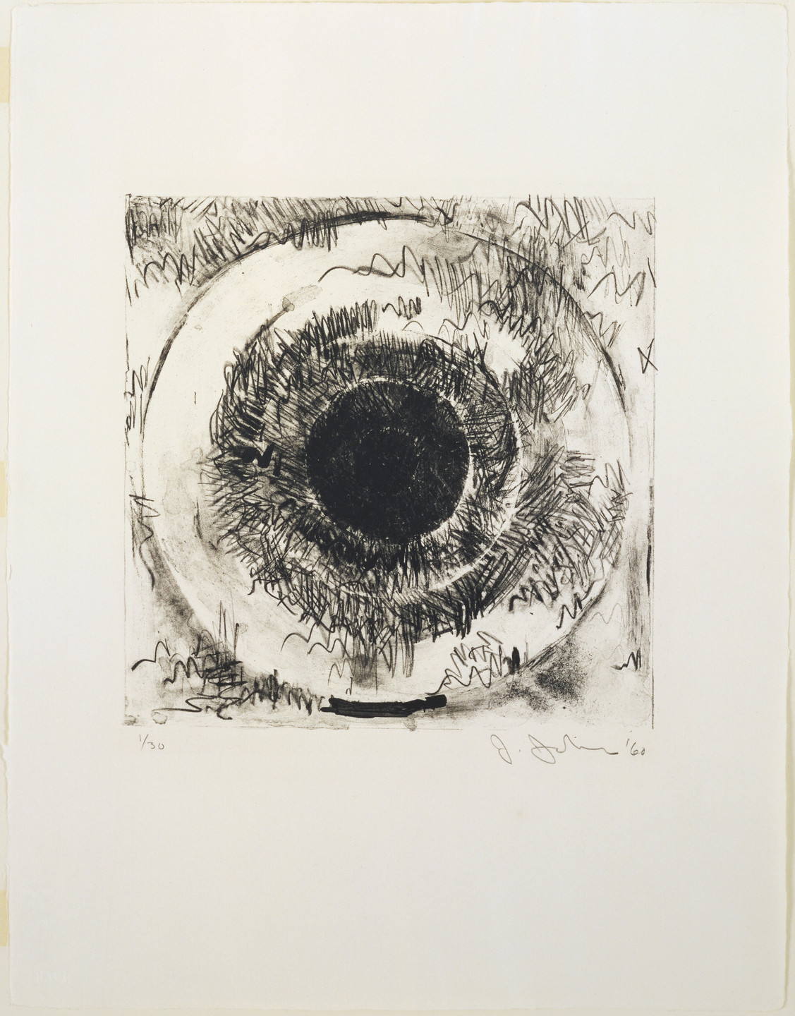 Jasper Johns. Target. 1960