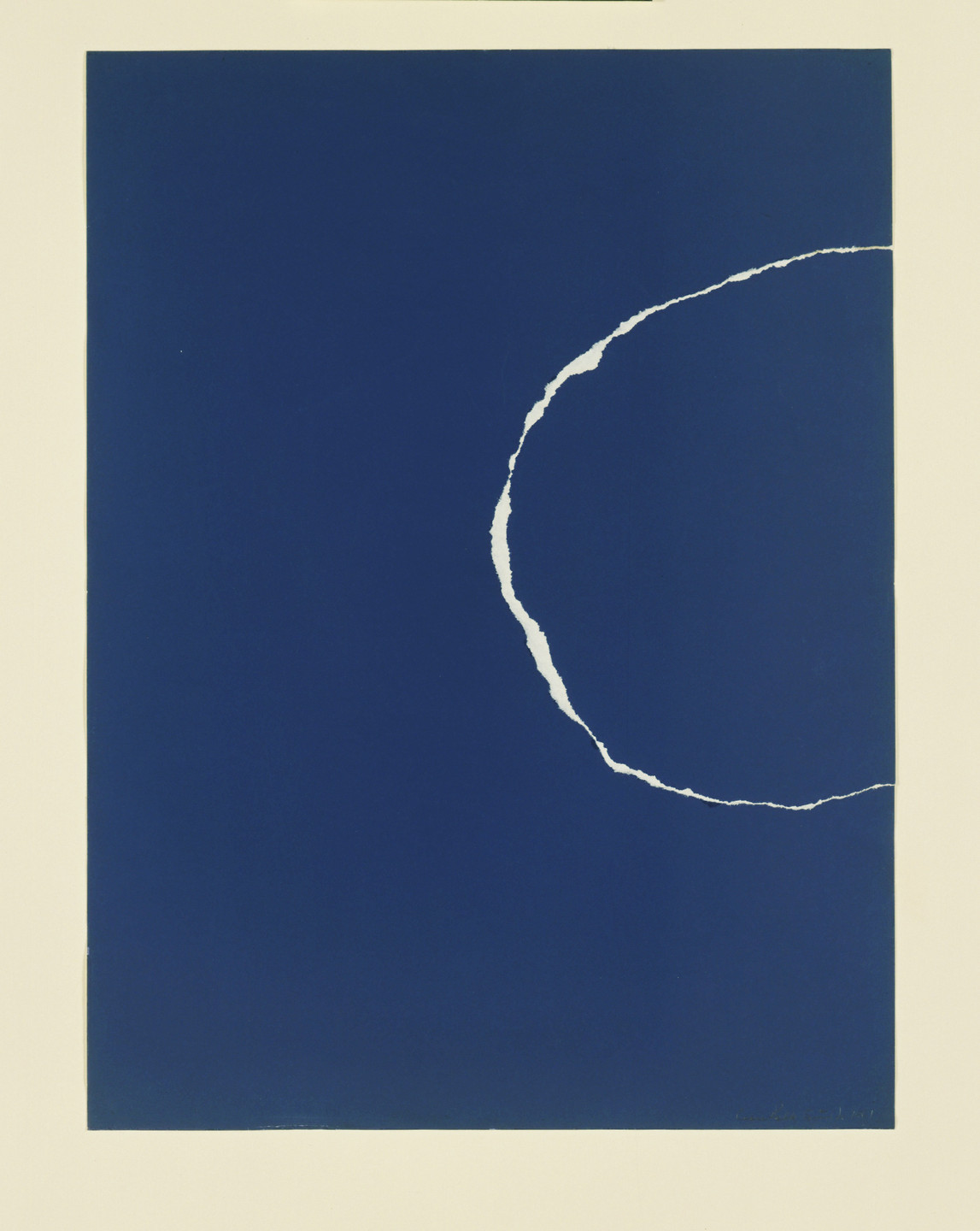 Leon Polk Smith. Torn Drawing. 1961