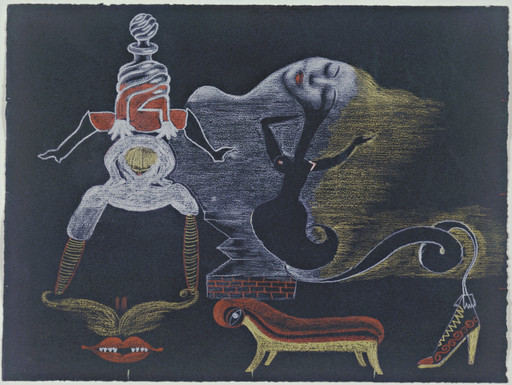 Cadavre Exquis, Valentine Hugo, André Breton, Tristan Tzara, Greta