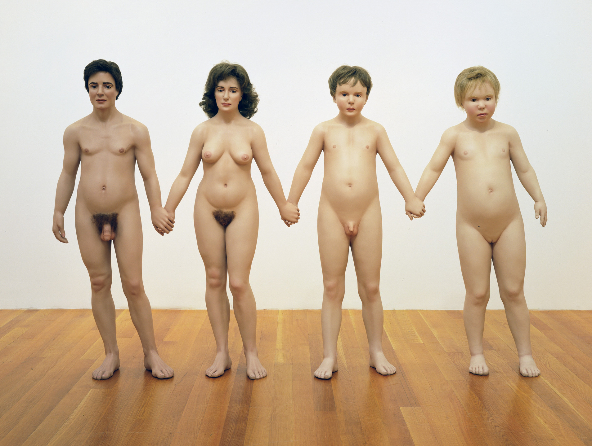 Charles Ray. Family romance. 1993
