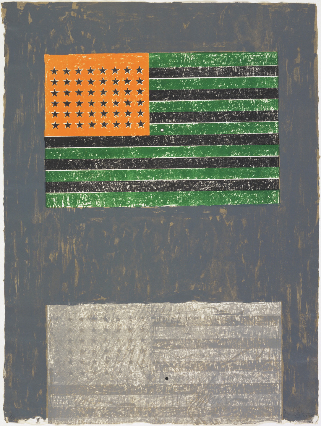Jasper Johns. Flags. 1967–68, published 1968