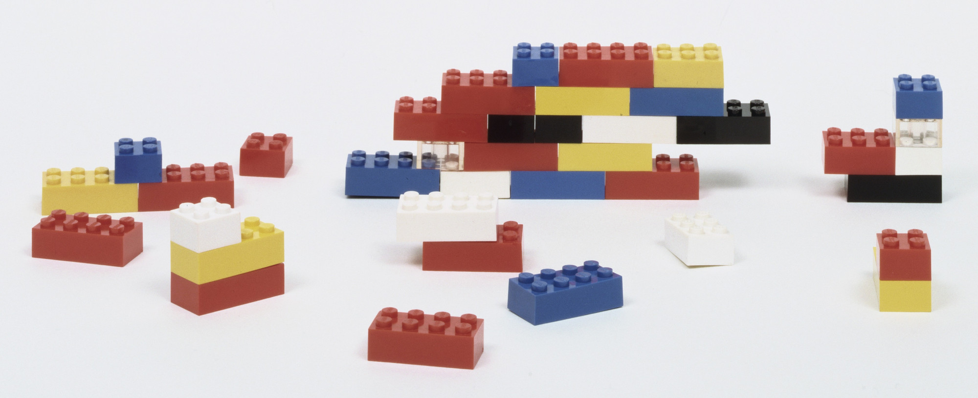 Godtfred Kirk Christiansen. LEGO building bricks. 1954–1958