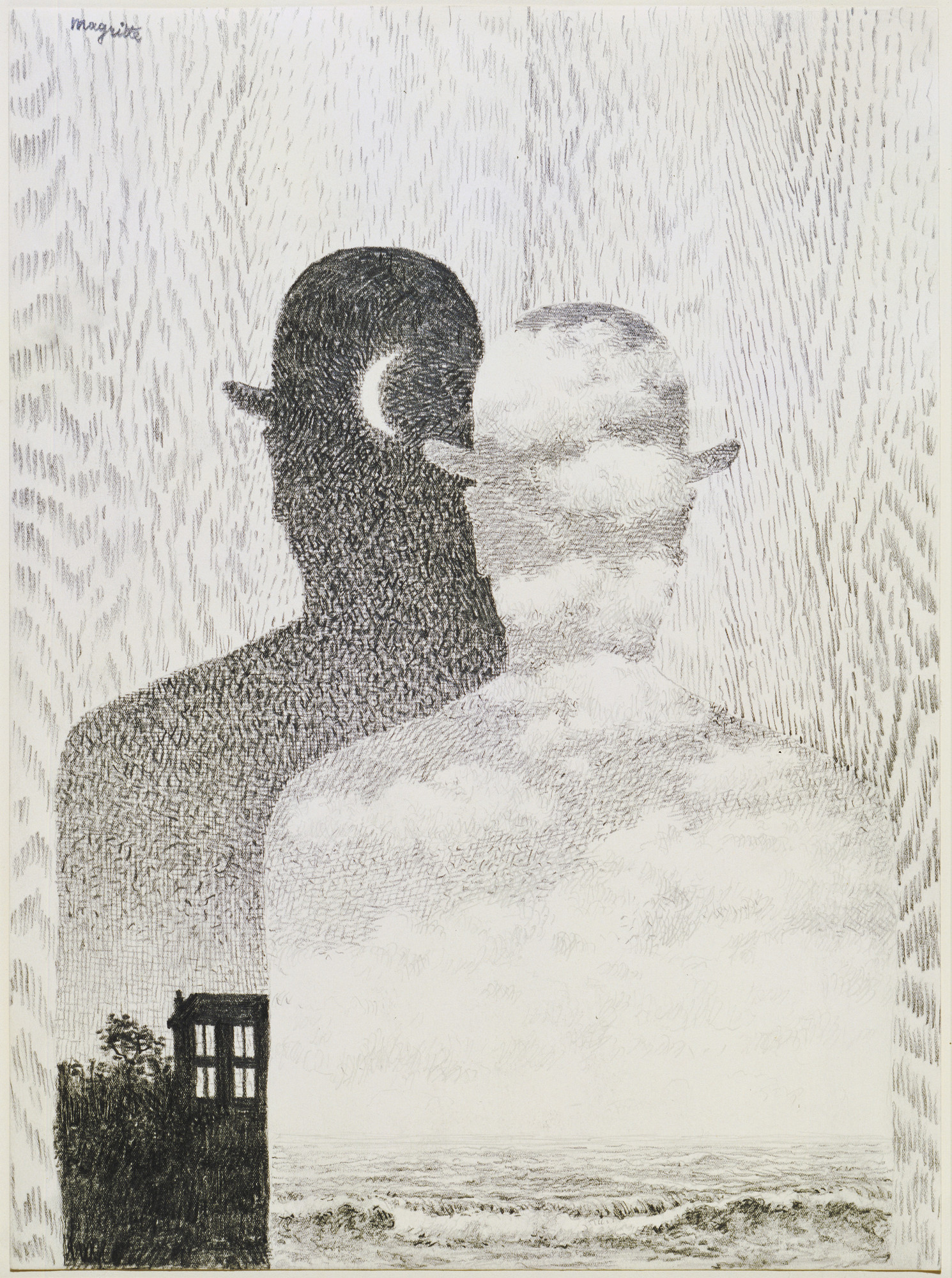 René Magritte. The Thought Which Sees. 1965 | MoMA