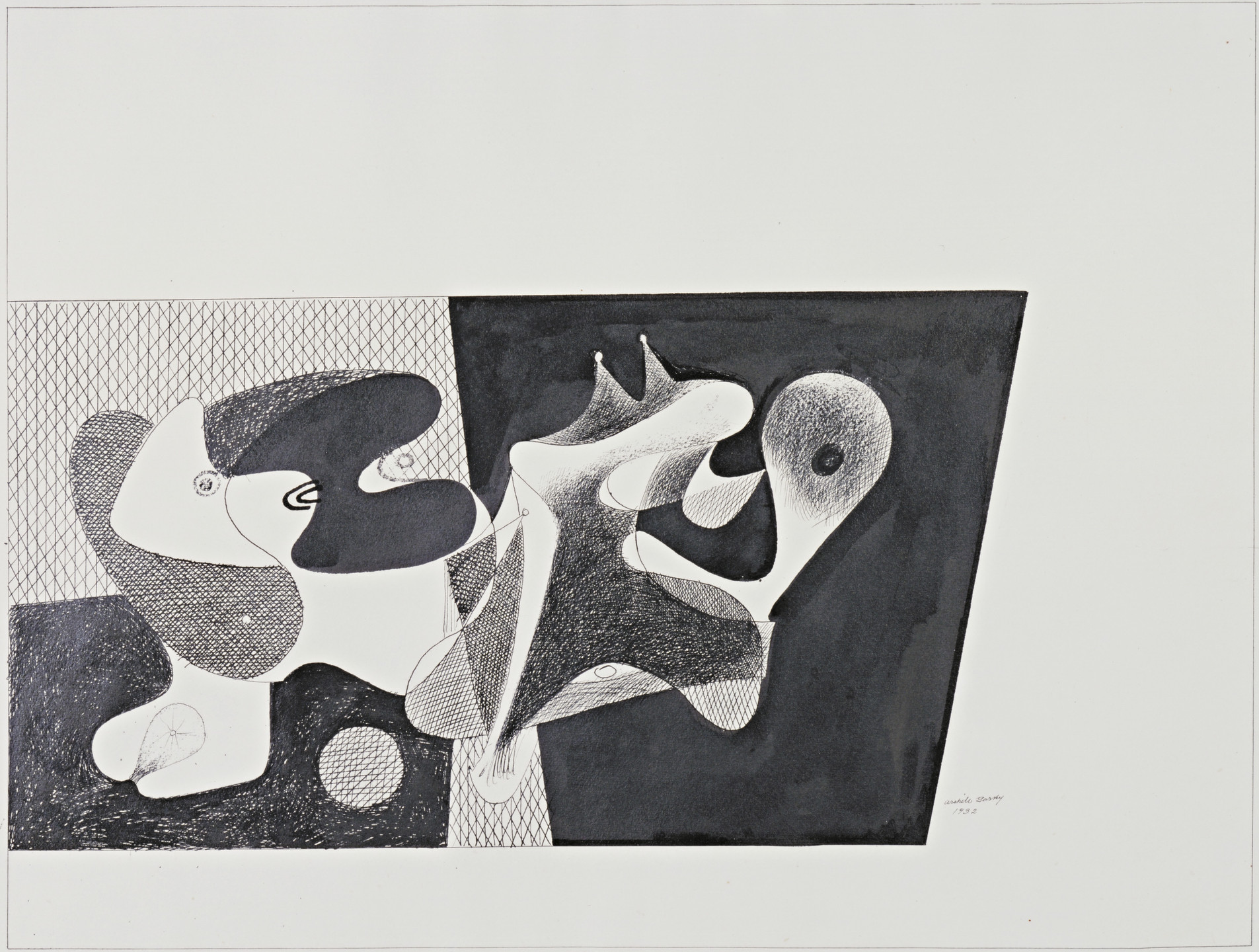 Arshile Gorky. Objects. 1932