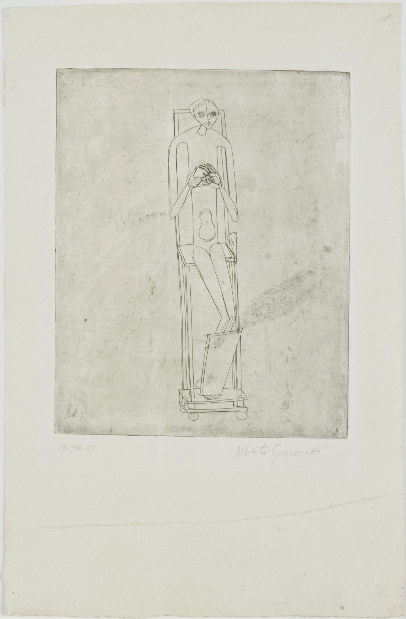 Alberto Giacometti. Hands Holding a Void. 1934 | MoMA