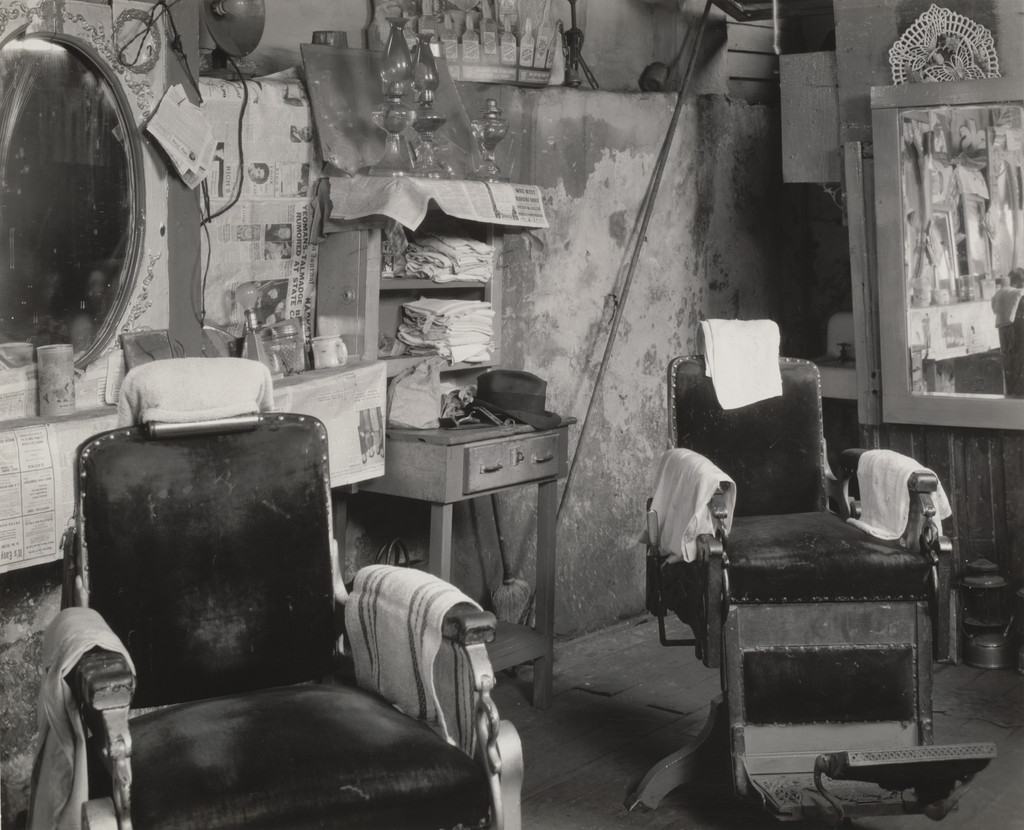 Negro Barber Shop Interior, Atlanta