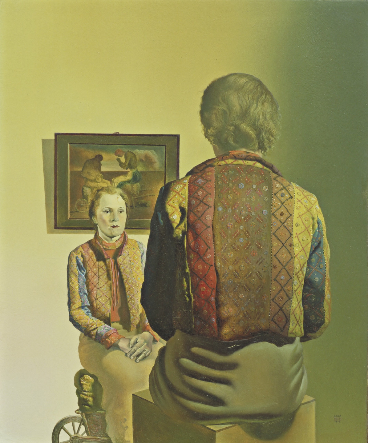 Salvador Dalí. Portrait of Gala. 1935