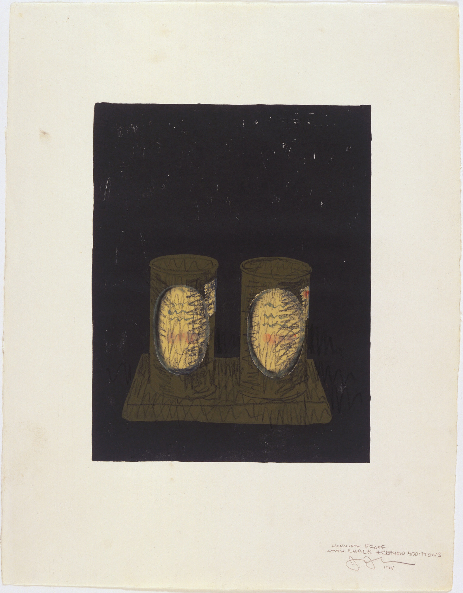 Jasper Johns. Ale Cans