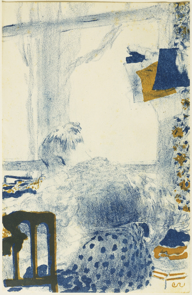 The Dressmaker (La couturière) from La Revue Blanche by Édouard Vuillard