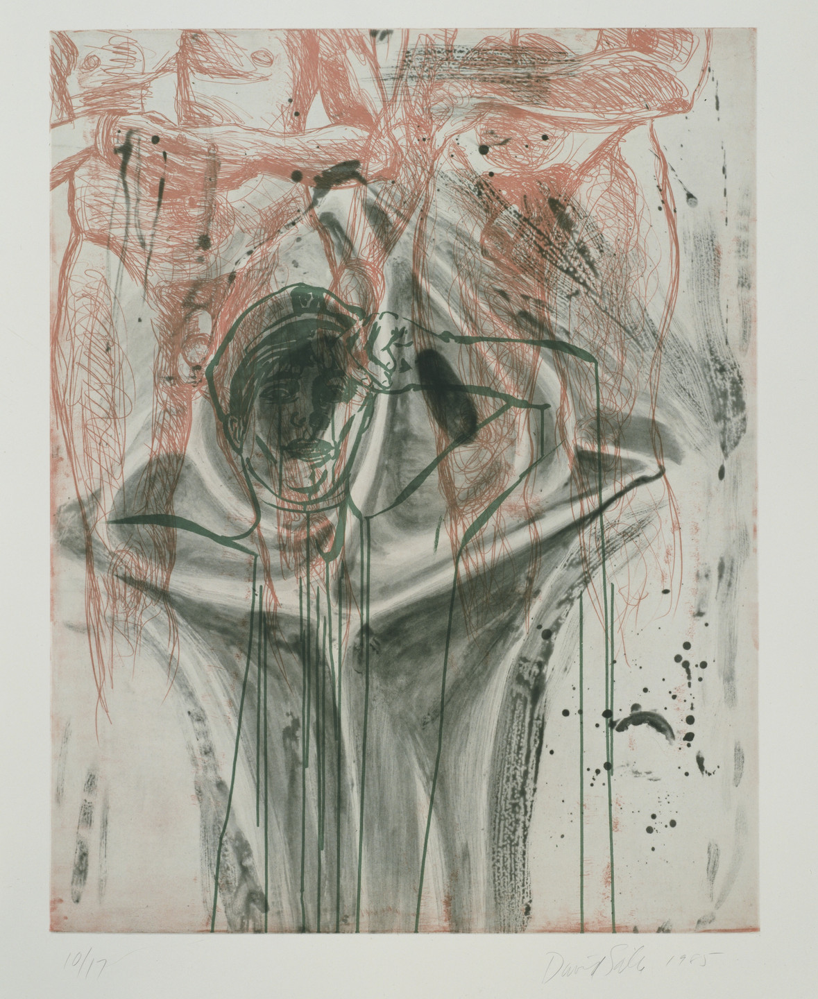 David Salle. Untitled from the series Grandiose Synonym for Church. 1985