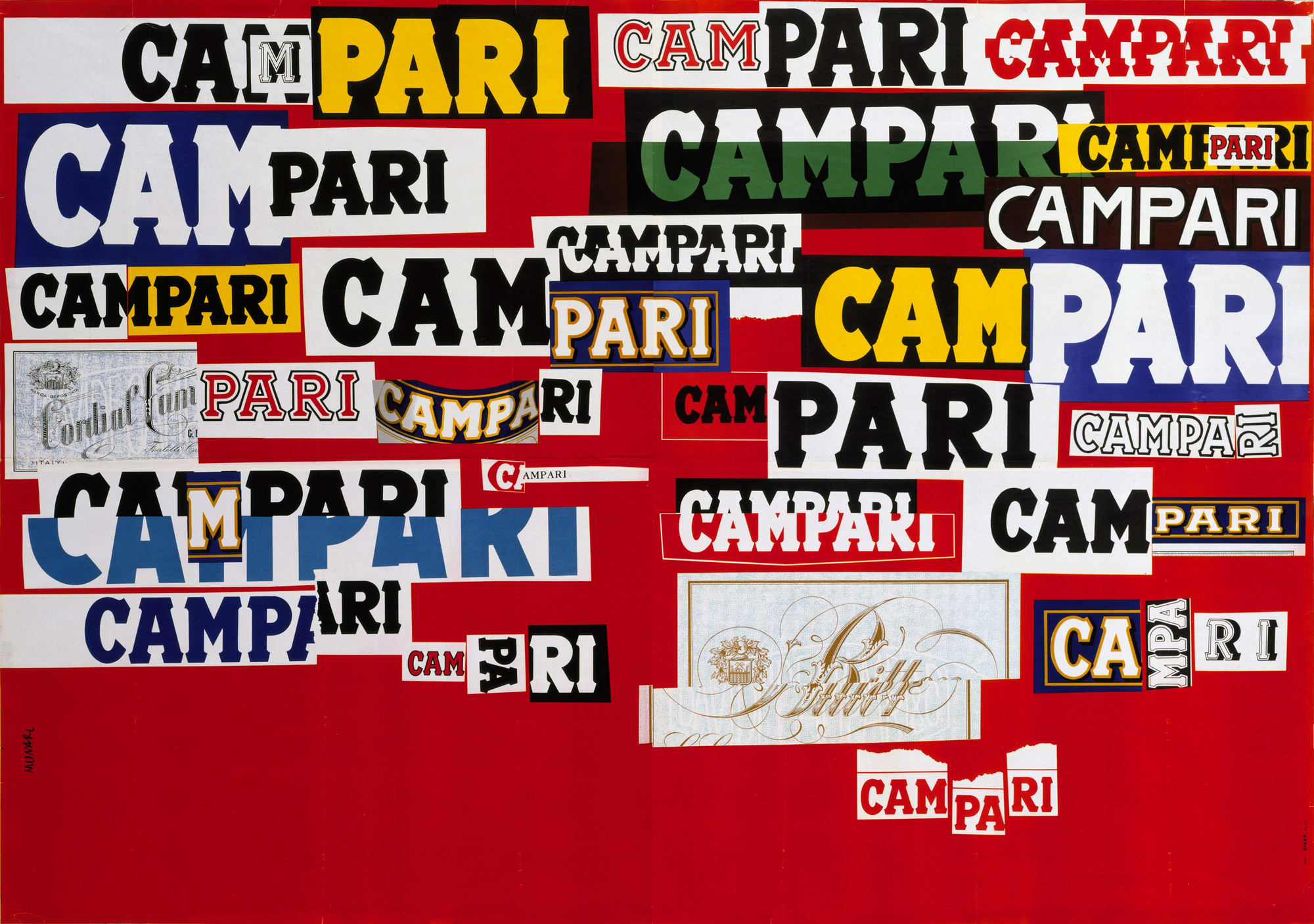 Bruno Munari. Campari. 1965 | MoMA