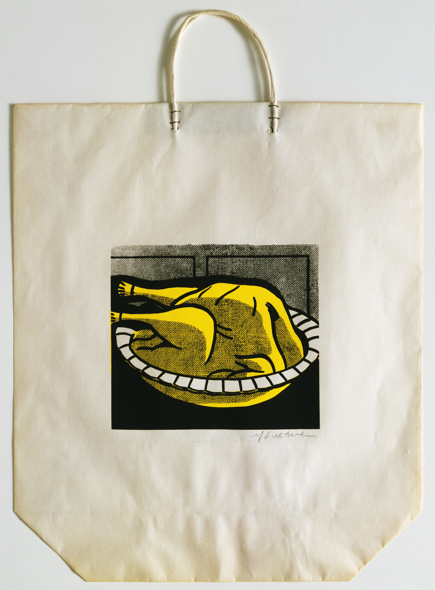 R. Lichtenstein リトグラフ作品 Roy Lichtenstein. Turkey Shopping Bag. 1964 | MoMA