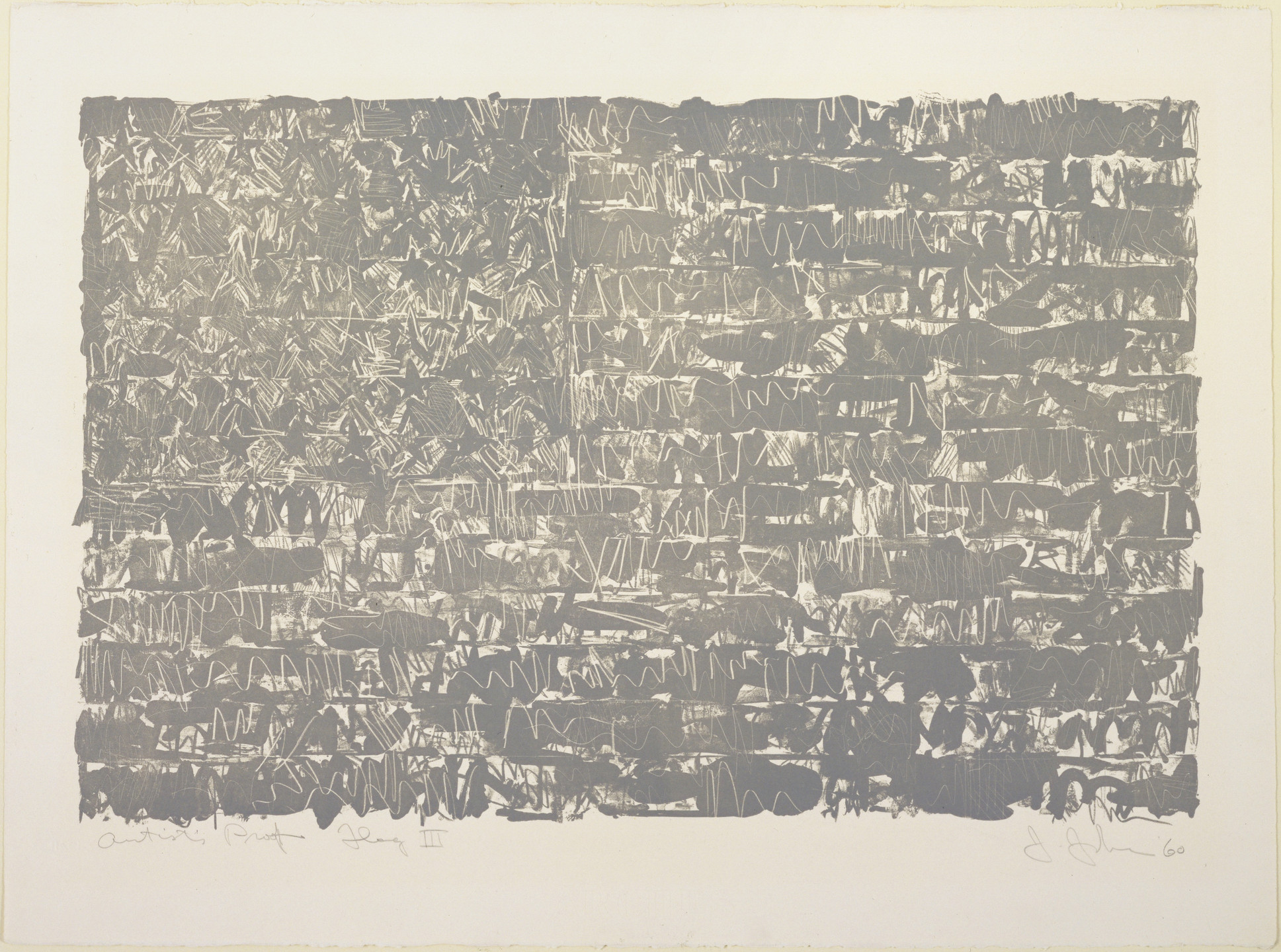 Jasper Johns. Flag III. 1960