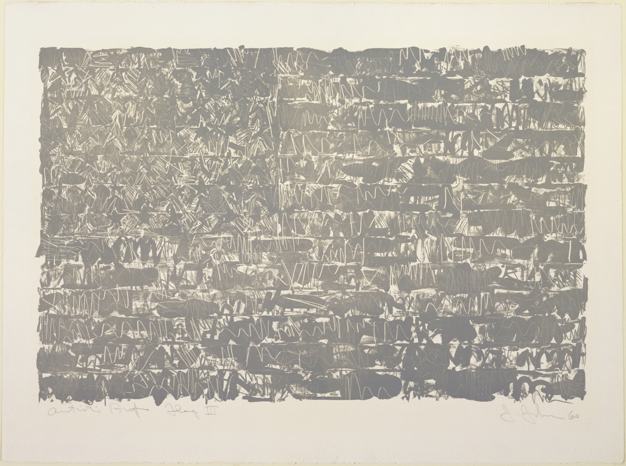 Jasper Johns. Flag III