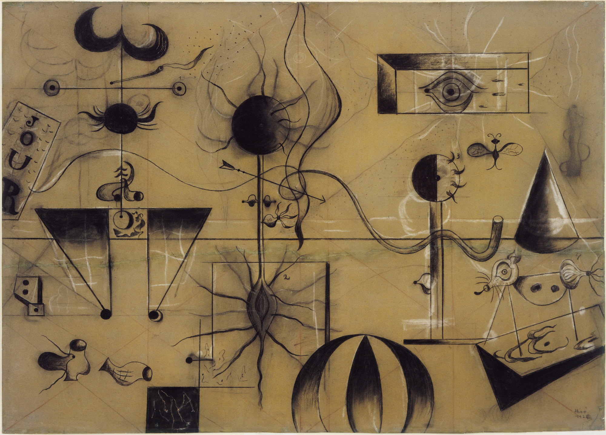 Joan Miró. The Family. 1924