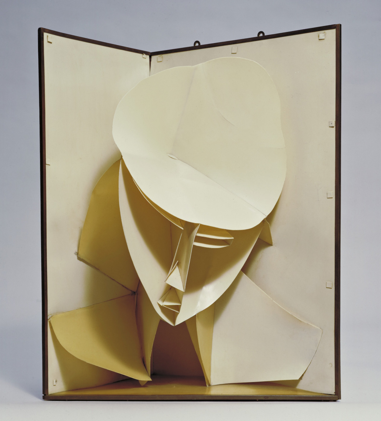 Naum Gabo. Head of a Woman. c. 1917-20 (after a work of 1916)