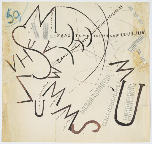 Filippo Tommaso Marinetti. Vive la France. 1914–15