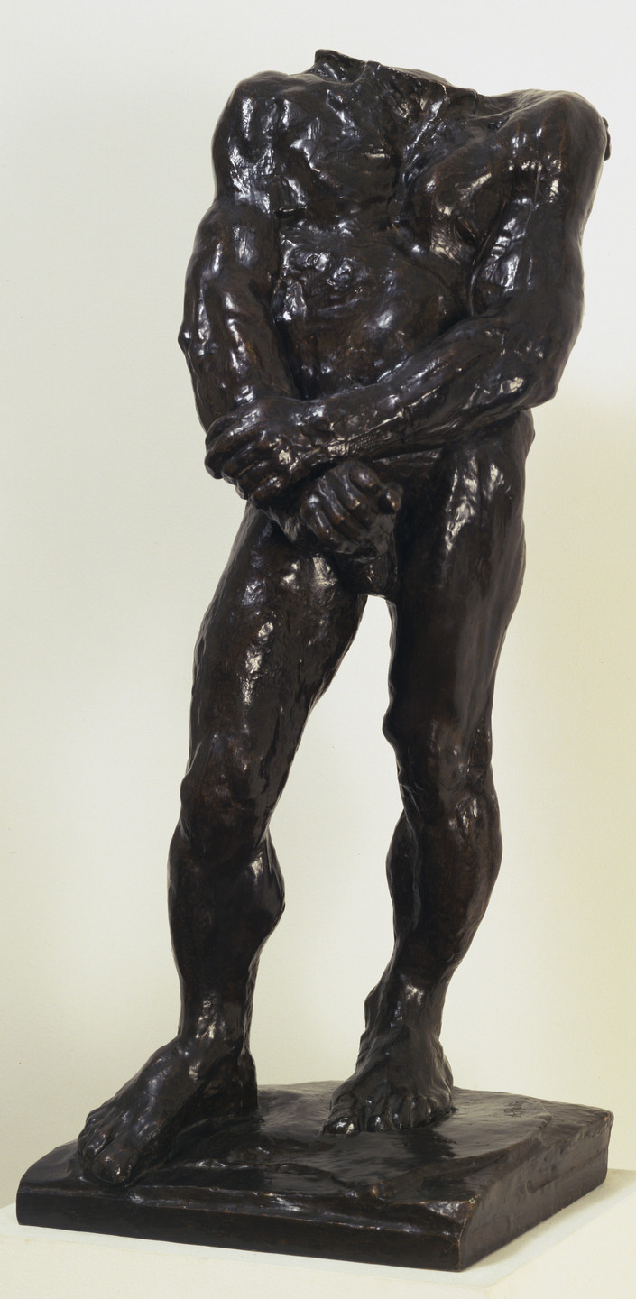 Auguste Rodin. Headless Naked Figure Study for Balzac. 1896 (cast 1970)